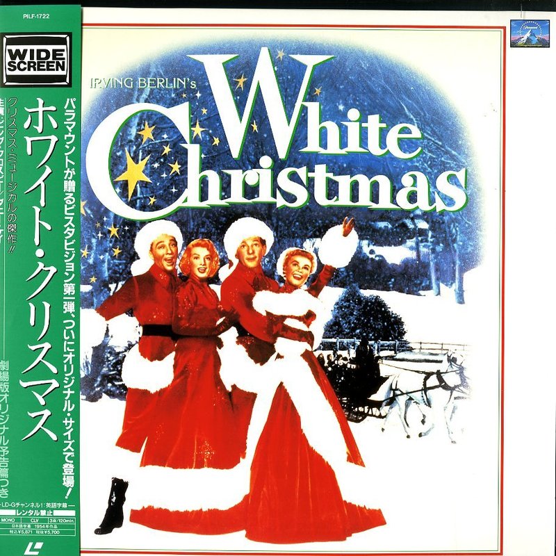Pochette LASERDISC White Christmas (1954) - Édition physique d'occasion à vendre