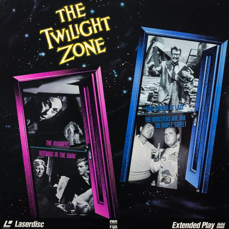 Pochette LASERDISC Twilight Zone TV #1 (1983) - Édition physique d'occasion à vendre