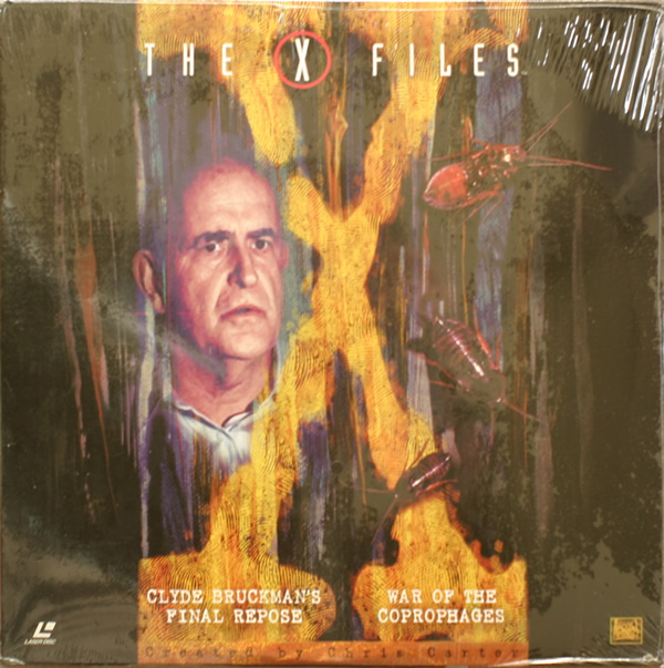 Pochette LASERDISC X-Files: Clyde Bruckman's Final Repose/War of the Coprophages (1995) - Édition physique d'occasion à vendre