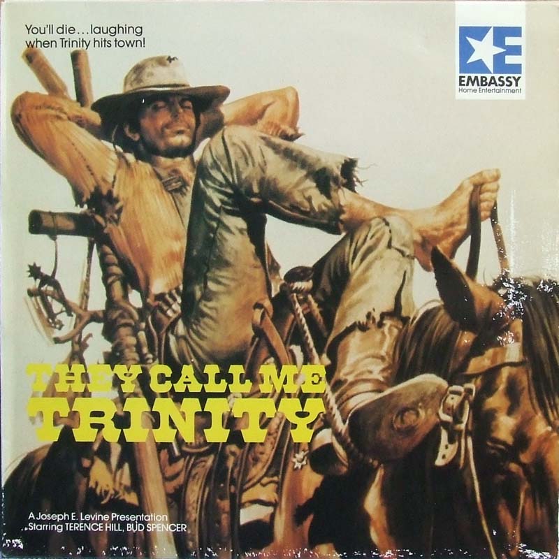Pochette LASERDISC They Call Me Trinity (1970) - Édition physique d'occasion à vendre
