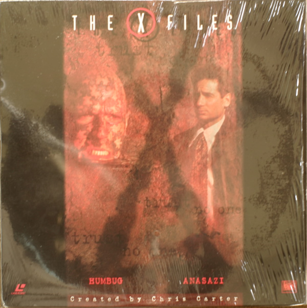 Pochette LASERDISC X-Files: Humbug/Anasazi (1995) - Édition physique d'occasion à vendre
