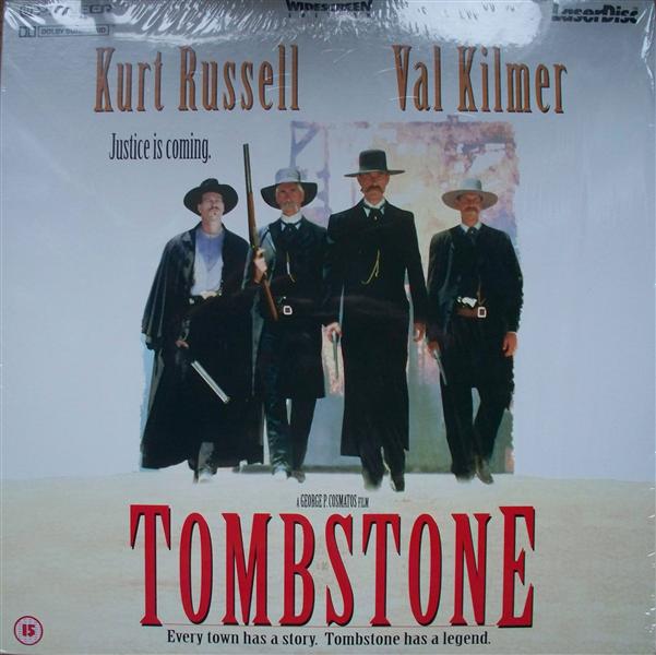 Pochette LASERDISC Tombstone (1993) - Édition physique d'occasion à vendre