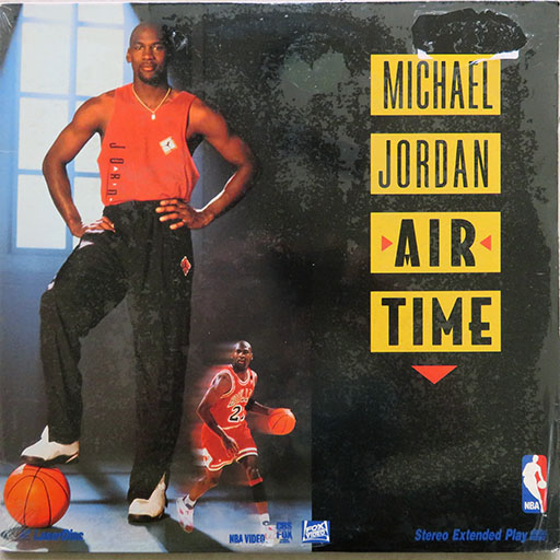 Pochette LASERDISC NBA: Michael Jordan- Air Time (1993) - Édition physique d'occasion à vendre
