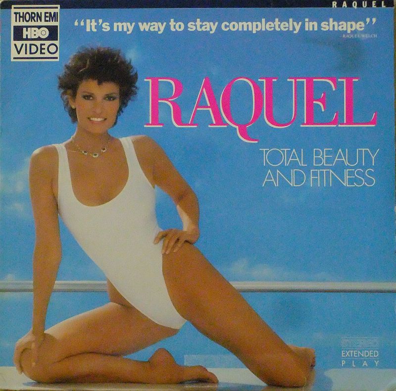 Pochette LASERDISC Raquel Welch: Total Beauty & Fitness (1984) - Édition physique d'occasion à vendre