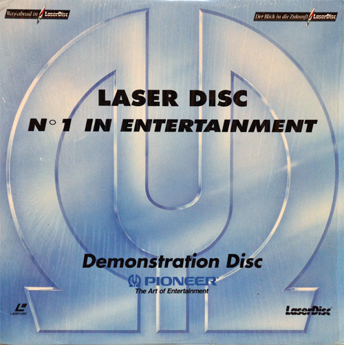 Pochette LASERDISC Pioneer Demonstration Disc (1993) - Édition physique d'occasion à vendre