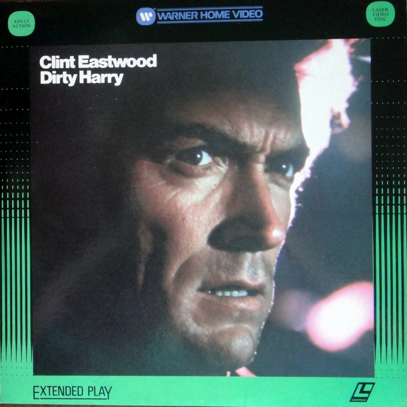 Pochette LASERDISC Dirty Harry (1971) - Édition physique d'occasion à vendre