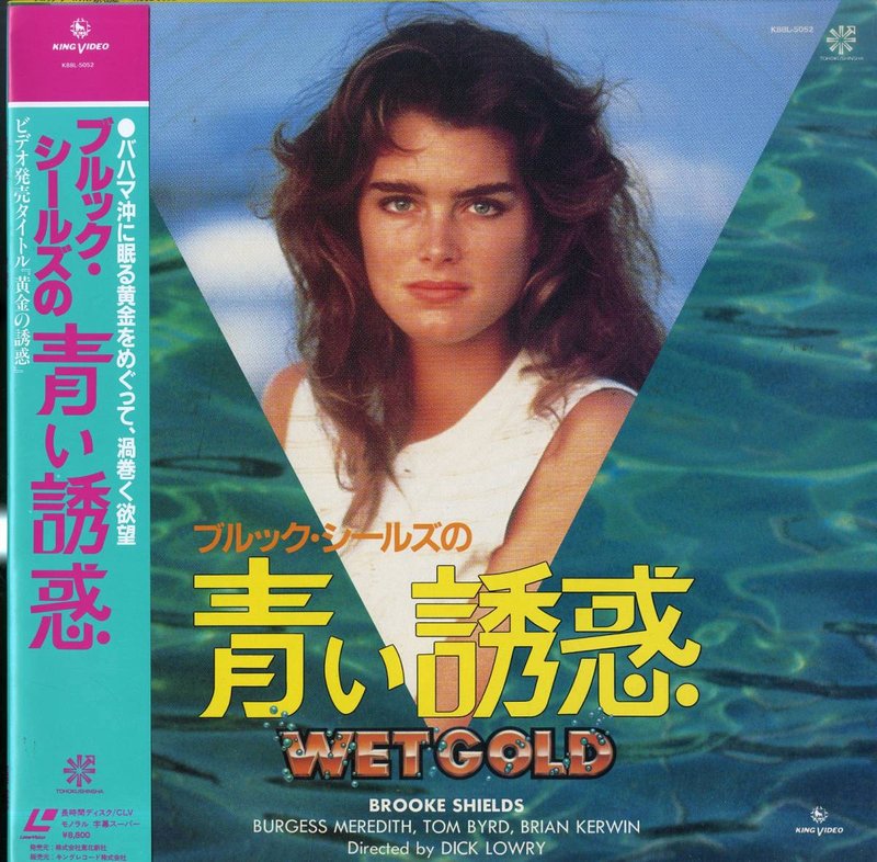 Pochette LASERDISC Wet Gold (1984) - Édition physique d'occasion à vendre