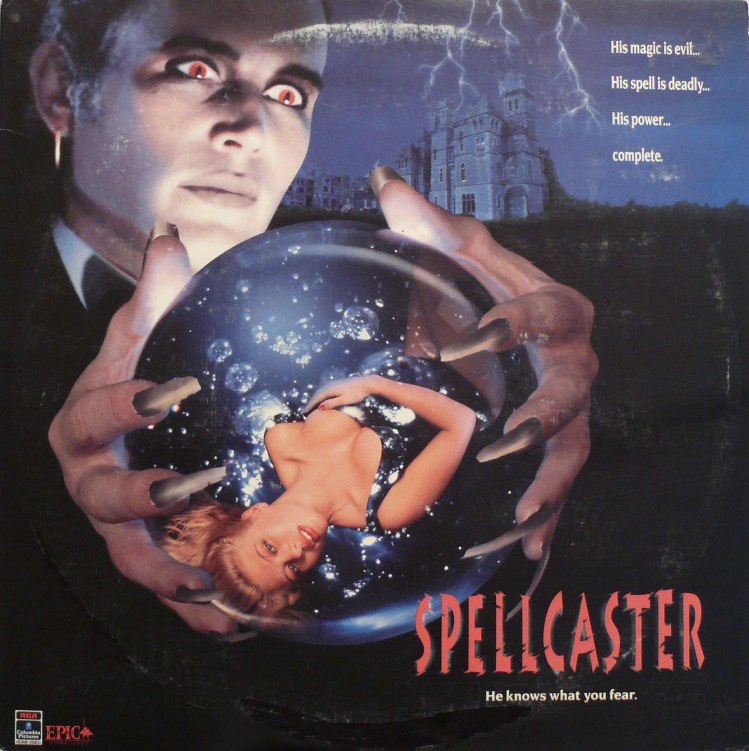 Pochette LASERDISC Spellcaster (1988) - Édition physique d'occasion à vendre