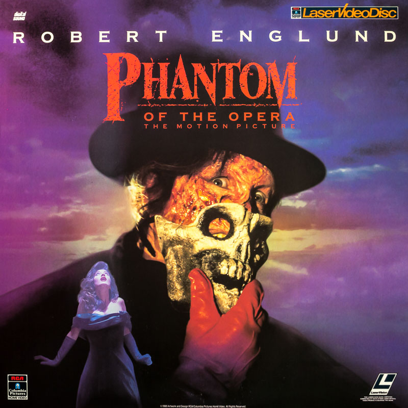 Pochette LASERDISC The Phantom of the Opera (2004) - Édition physique d'occasion à vendre