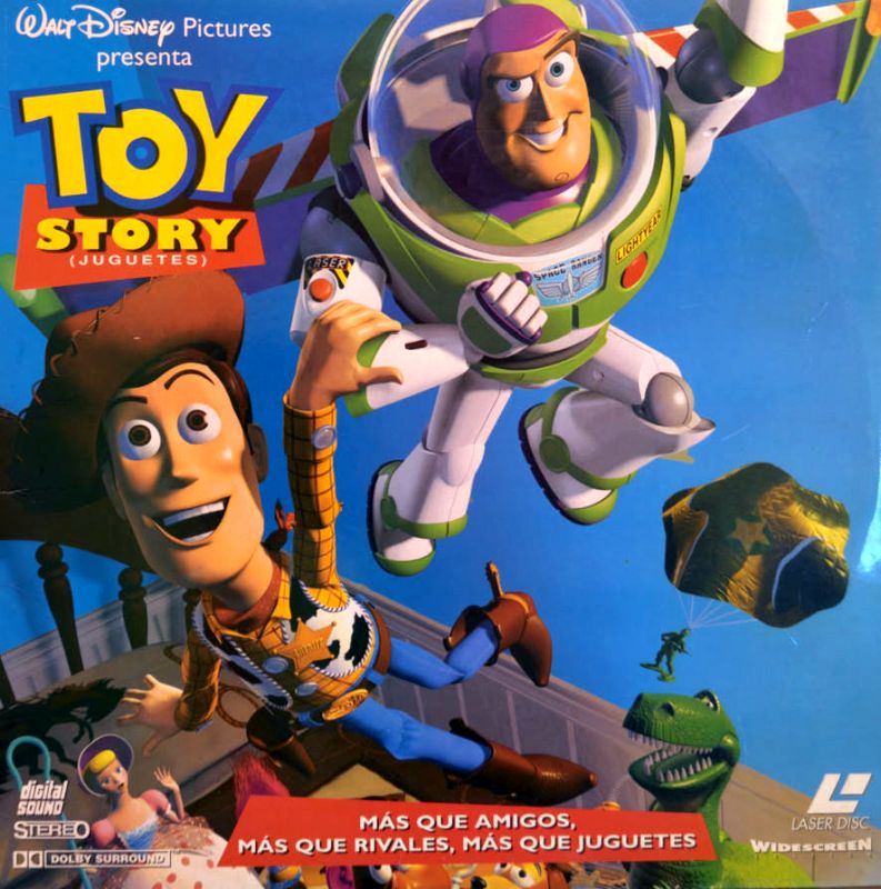 Pochette LASERDISC Toy Story (1995) - Édition physique d'occasion à vendre