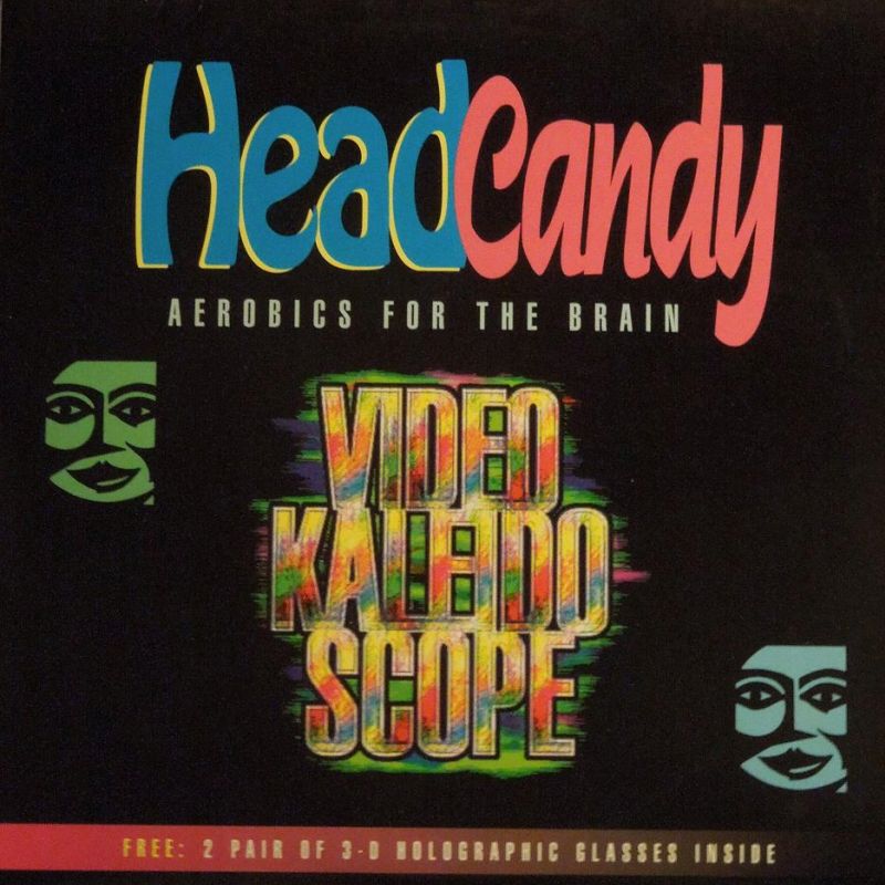 Pochette LASERDISC Head Candy: Aerobics for the Brain, Video Kaleidoscope (1993) - Édition physique d'occasion à vendre