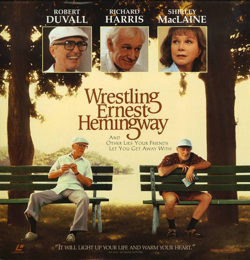 Pochette LASERDISC Wrestling Ernest Hemingway (1993) - Édition physique d'occasion à vendre