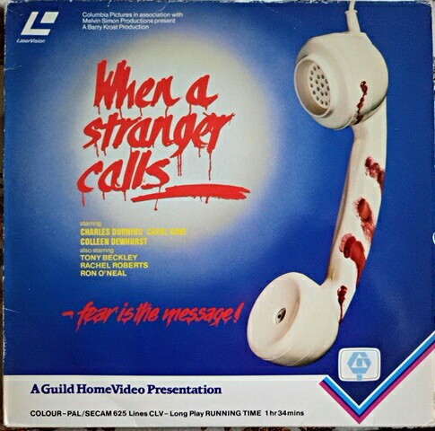 Pochette LASERDISC When a Stranger Calls (1979) - Édition physique d'occasion à vendre