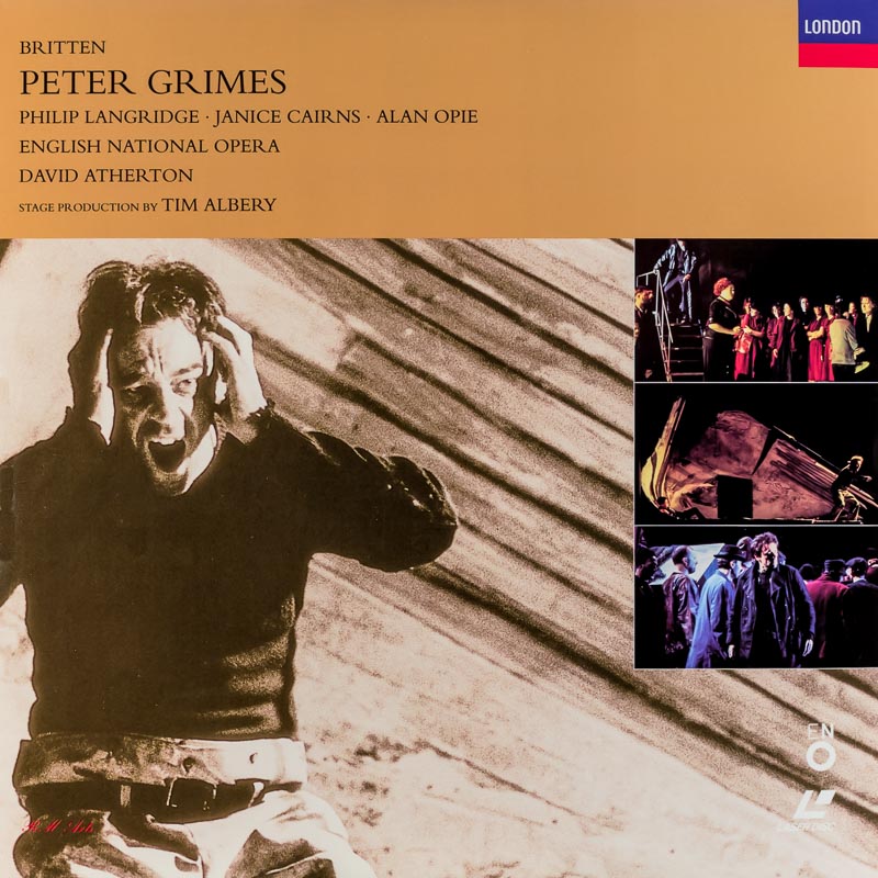 Pochette LASERDISC Britten: Peter Grimes: English National Opera: Langridge/Atherton (1995) - Édition physique d'occasion à vendre