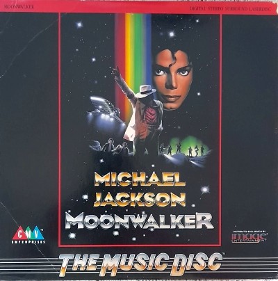 Pochette LASERDISC Michael Jackson: Moonwalker (1988) - Édition physique d'occasion à vendre