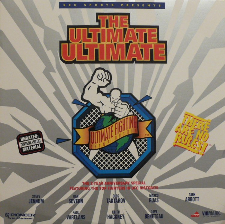 Pochette LASERDISC Ultimate Fighting Championship #9: The UltimateUltimate! (1995) - Édition physique d'occasion à vendre