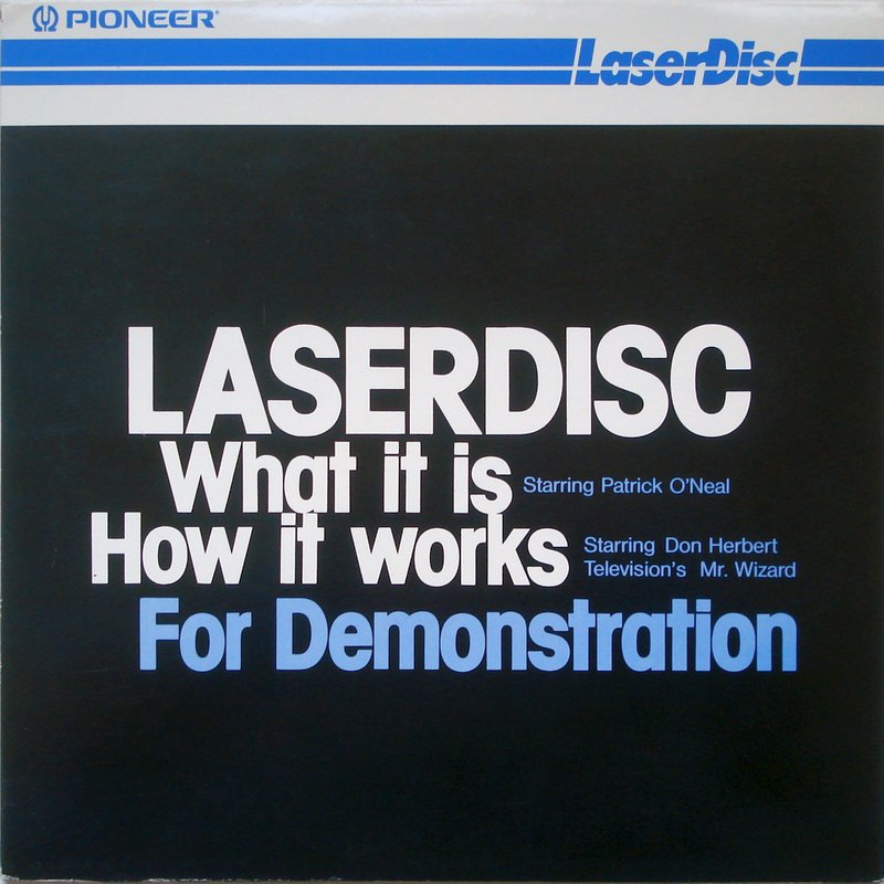 Pochette LASERDISC Laserdisc: What it is, How it works (1980) - Édition physique d'occasion à vendre