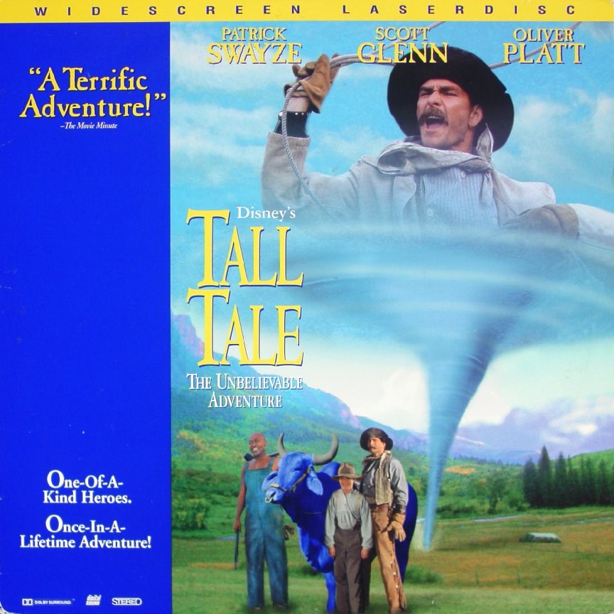 Pochette LASERDISC Tall Tale: The Unbelievable Adventure (1995) - Édition physique d'occasion à vendre