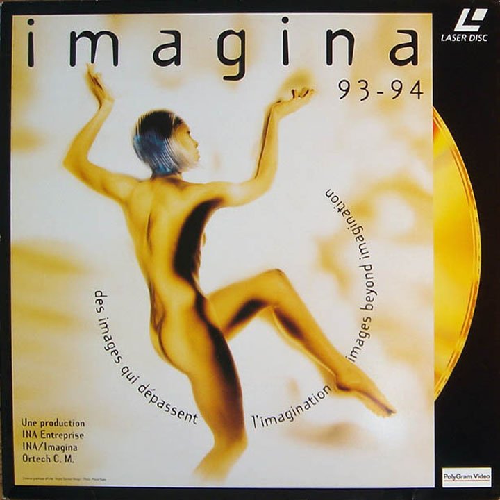 Pochette LASERDISC Imagina 93-94 (1994) - Édition physique d'occasion à vendre