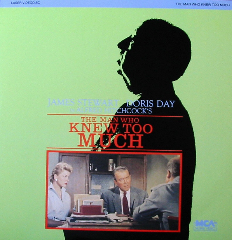 Pochette LASERDISC Man Who Knew Too Much, The (1956) - Édition physique d'occasion à vendre
