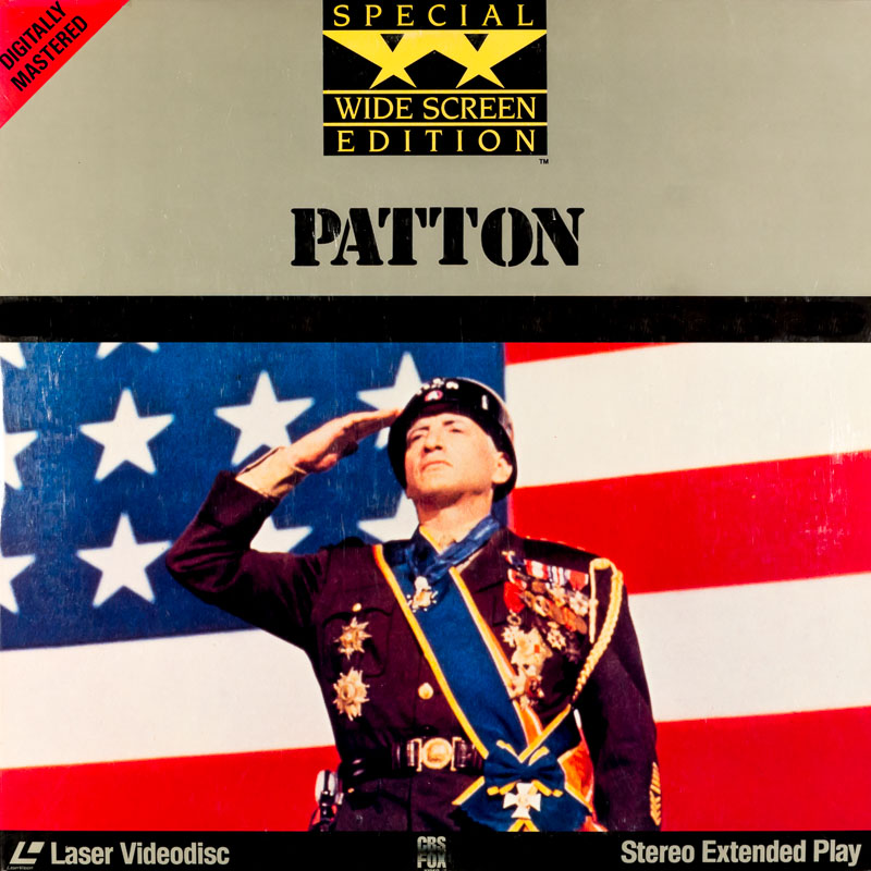 Pochette LASERDISC Patton (1970) - Édition physique d'occasion à vendre
