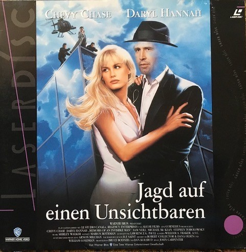 Pochette LASERDISC Memoirs of an Invisible Man (1992) - Édition physique d'occasion à vendre