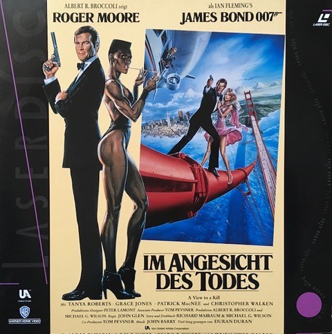 Pochette LASERDISC View to a Kill, A (1985) - Édition physique d'occasion à vendre
