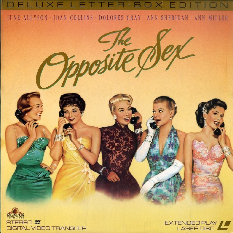 Pochette LASERDISC Opposite Sex, The (1956) - Édition physique d'occasion à vendre