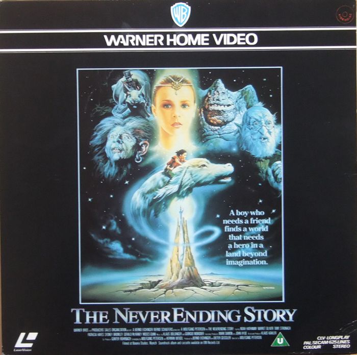 Pochette LASERDISC Never Ending Story, The (1984) - Édition physique d'occasion à vendre