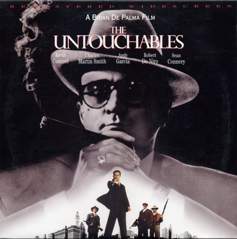 Pochette LASERDISC Untouchables, The (1987) - Édition physique d'occasion à vendre