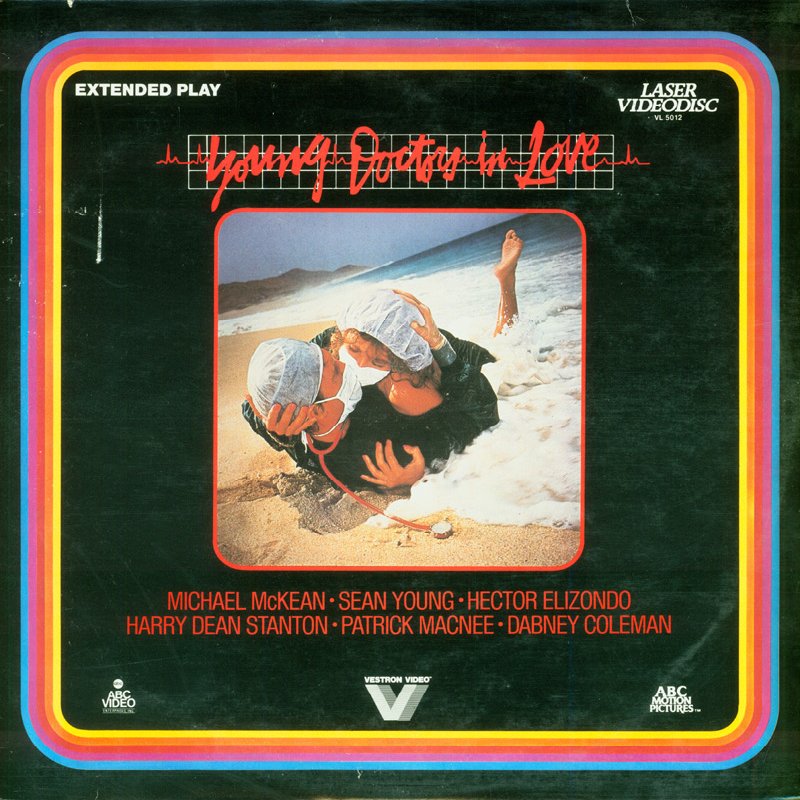 Pochette LASERDISC Young Doctors in Love (1982) - Édition physique d'occasion à vendre
