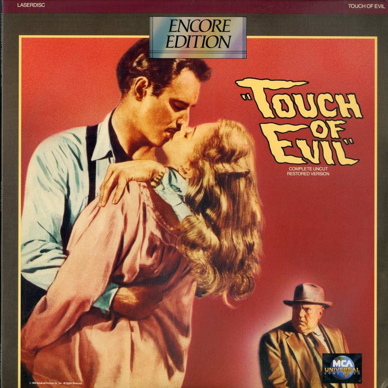 Pochette LASERDISC Touch of Evil: Encore Edition (1958) - Édition physique d'occasion à vendre