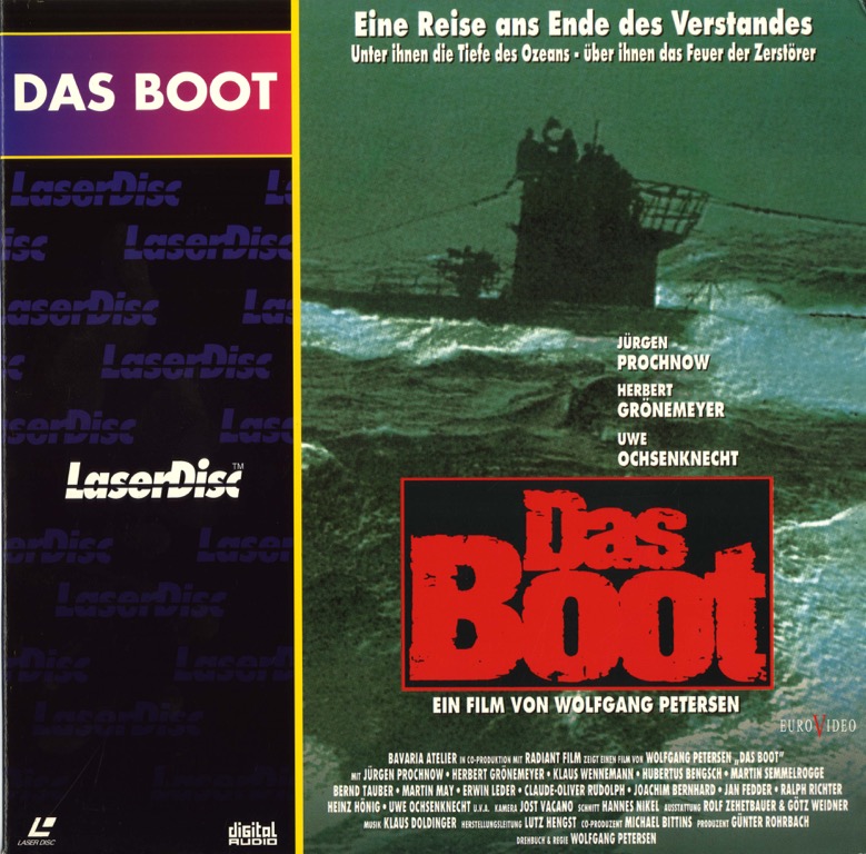 Pochette LASERDISC Boot, Das (1981) - Édition physique d'occasion à vendre