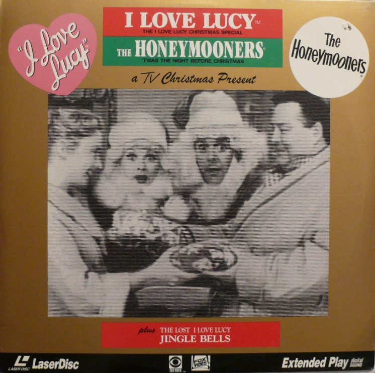 Pochette LASERDISC I Love Lucy/Honeymooners: TV Christmas Present (1991) - Édition physique d'occasion à vendre