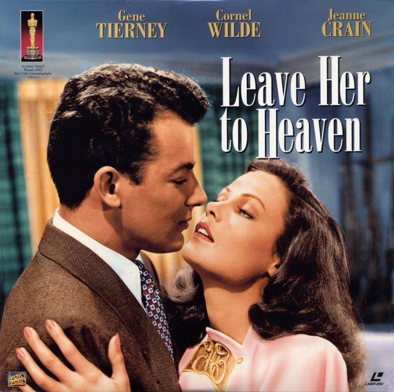 Pochette LASERDISC Leave Her to Heaven (1945) - Édition physique d'occasion à vendre