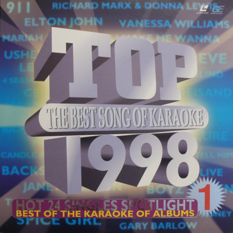 Pochette LASERDISC Top 1998: The Best Songof Karaoke Vol.1 (1998) - Édition physique d'occasion à vendre