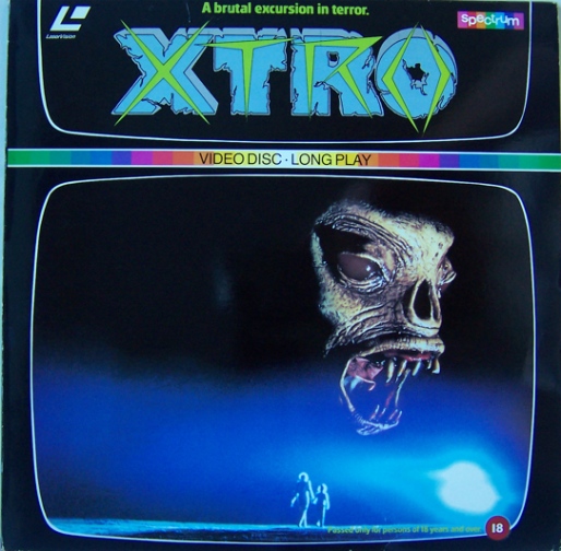Pochette LASERDISC Xtro (1982) - Édition physique d'occasion à vendre