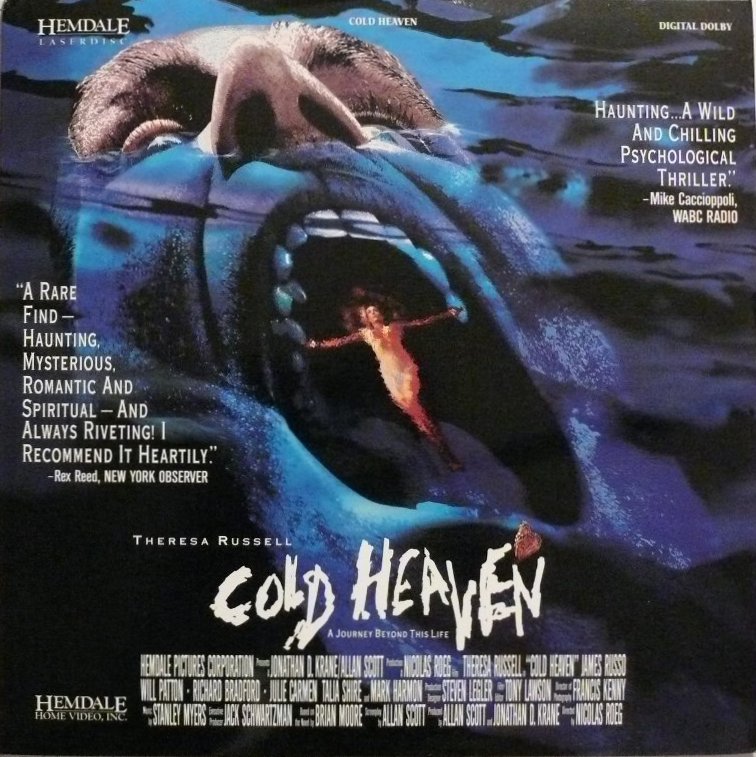 Pochette LASERDISC Cold Heaven (1991) - Édition physique d'occasion à vendre
