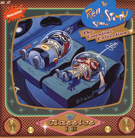 Pochette LASERDISC Ren & Stimpy Show, The: The Essential Collection - Classics 1 & 2 (1995) - Édition physique d'occasion à vendre