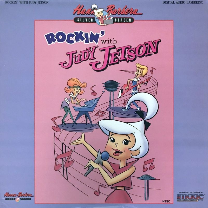 Pochette LASERDISC Rockin' with Judy Jetson (1988) - Édition physique d'occasion à vendre
