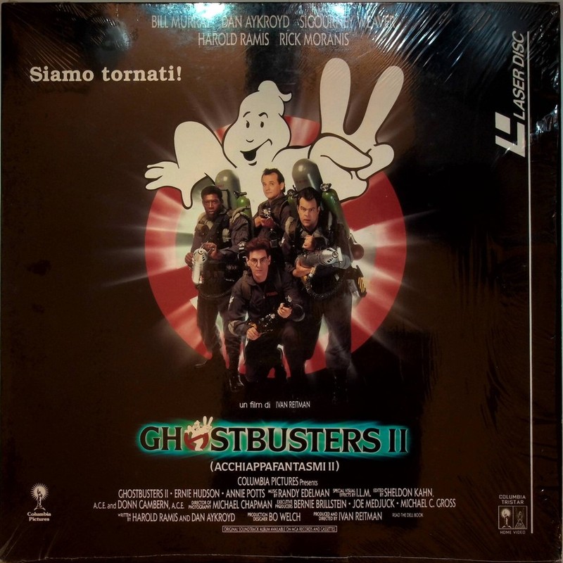 Pochette LASERDISC Ghostbusters II (1989) - Édition physique d'occasion à vendre