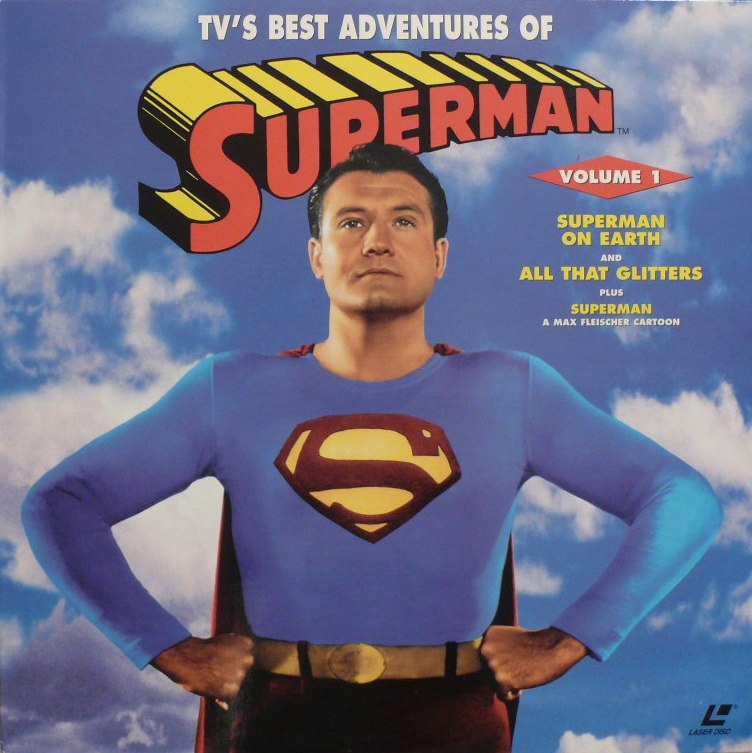 Pochette LASERDISC TV's Best Adventures of Superman: vol.1 (1948) - Édition physique d'occasion à vendre