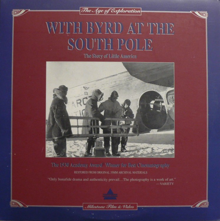 Pochette LASERDISC With Byrd at the South Pole: Age of Exploration (1930) - Édition physique d'occasion à vendre