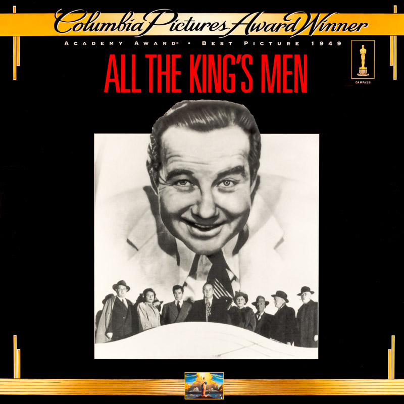 Pochette LASERDISC All The King's Men (1949) - Édition physique d'occasion à vendre