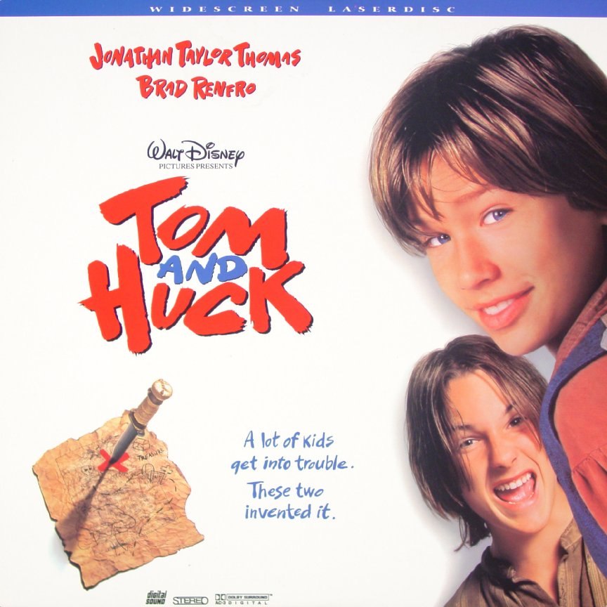 Pochette LASERDISC Tom and Huck (1995) - Édition physique d'occasion à vendre