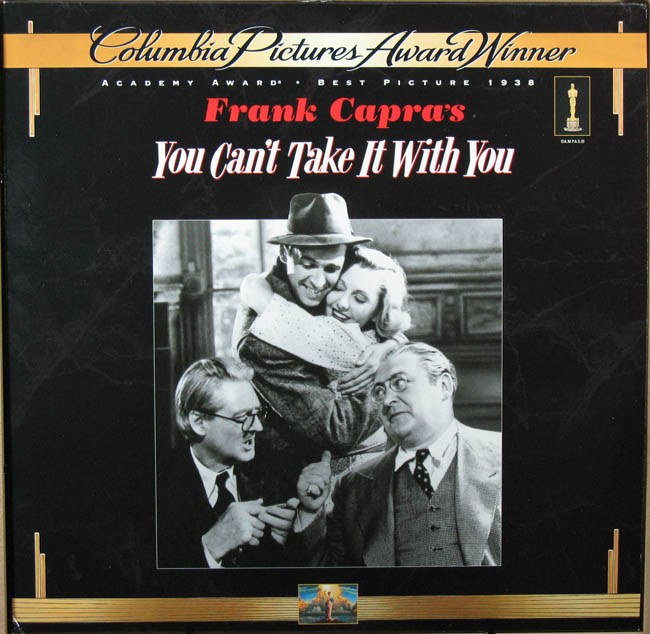 Pochette LASERDISC You Can't Take It WithYou (1938) - Édition physique d'occasion à vendre
