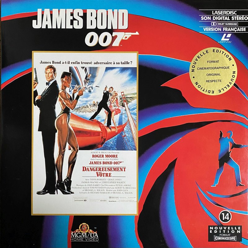 Pochette LASERDISC View to a Kill, A (1985) - Édition physique d'occasion à vendre