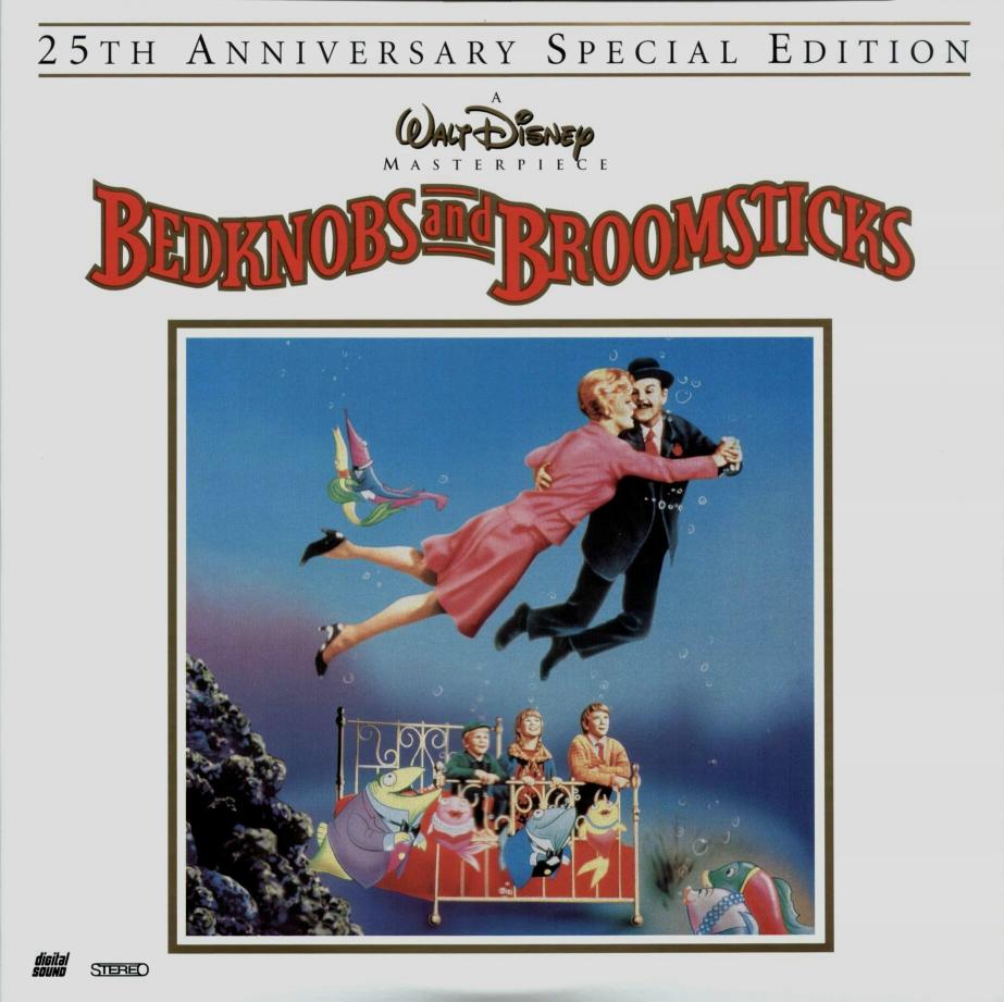 Pochette LASERDISC Bedknobs and Broomsticks: 25th Anniversary Special Edition (1971) - Édition physique d'occasion à vendre