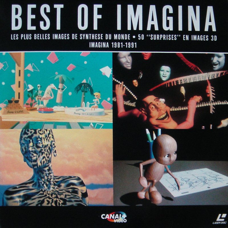 Pochette LASERDISC Best of Imagina: 1981-1991 (1992) - Édition physique d'occasion à vendre