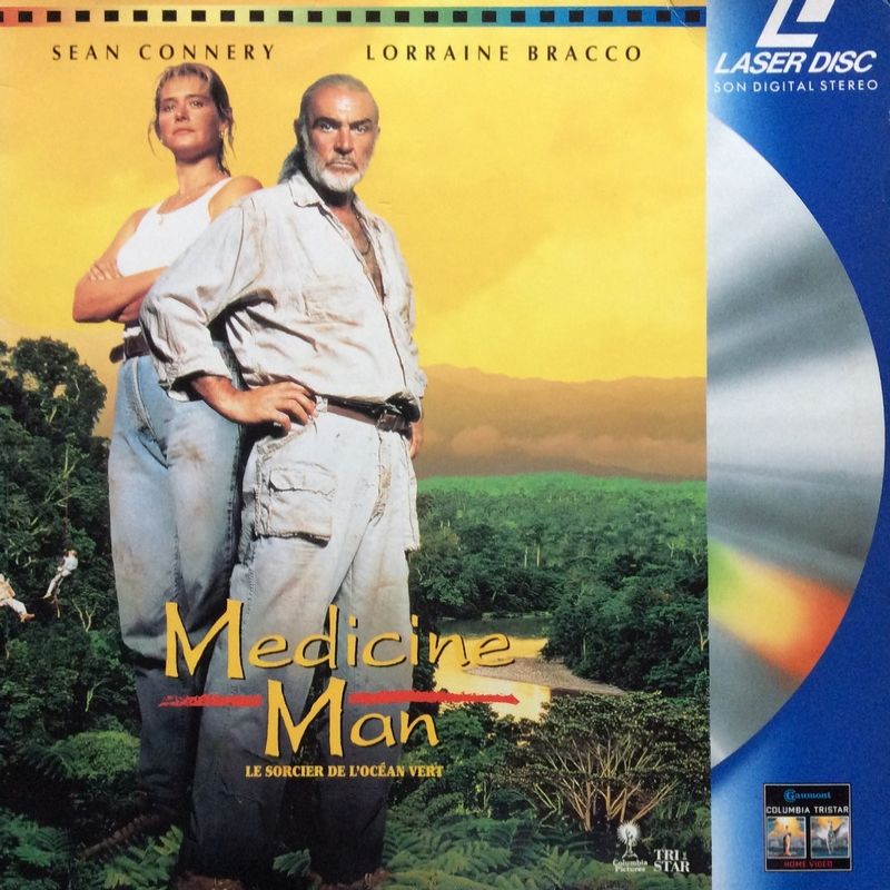 Pochette LASERDISC Medicine Man (1992) - Édition physique d'occasion à vendre